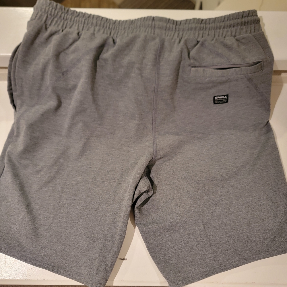 O'Neill Men's Heather Gray Athletic Knit Shorts